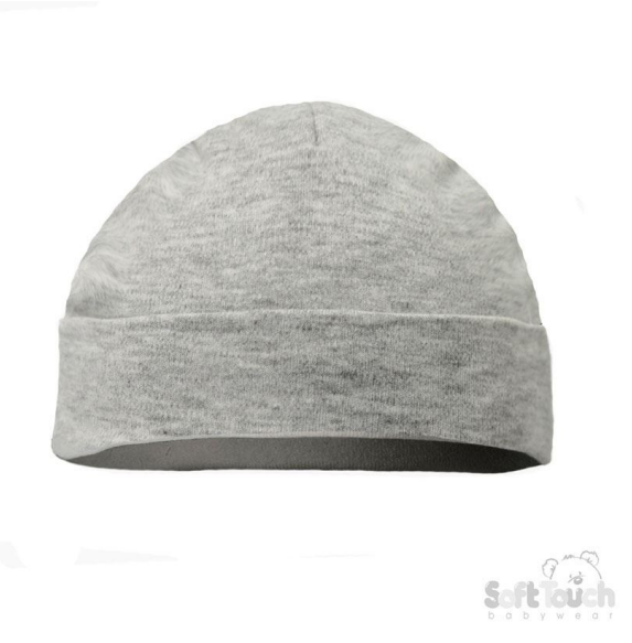 Infants Plain Grey Hats No. H9-G