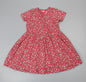 Girls Summer Printed Dress - Pink (3-8yrs) (PK6) C52174