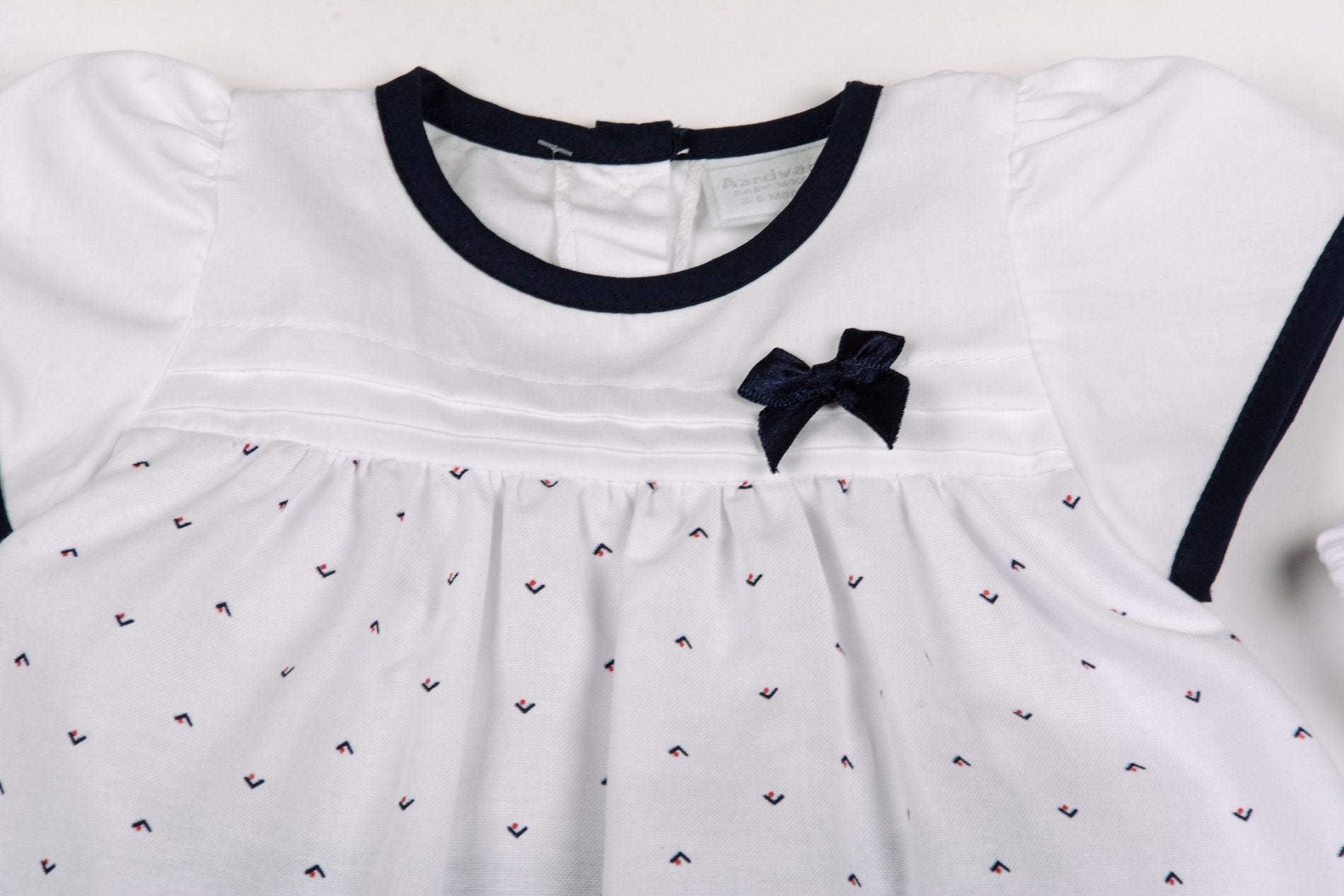 Baby Girls 3pc Legging Set - Sailor - 0-9M (G1258) - Kidswholesale.co.uk
