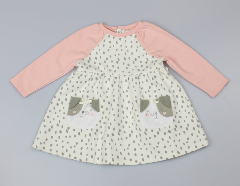 Girls Baby Corduroy Puppy Dress & Top With  6-24 Months-WF1786