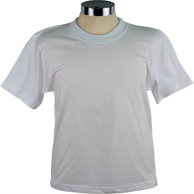 White T-Shirt (Sizes S to XL)