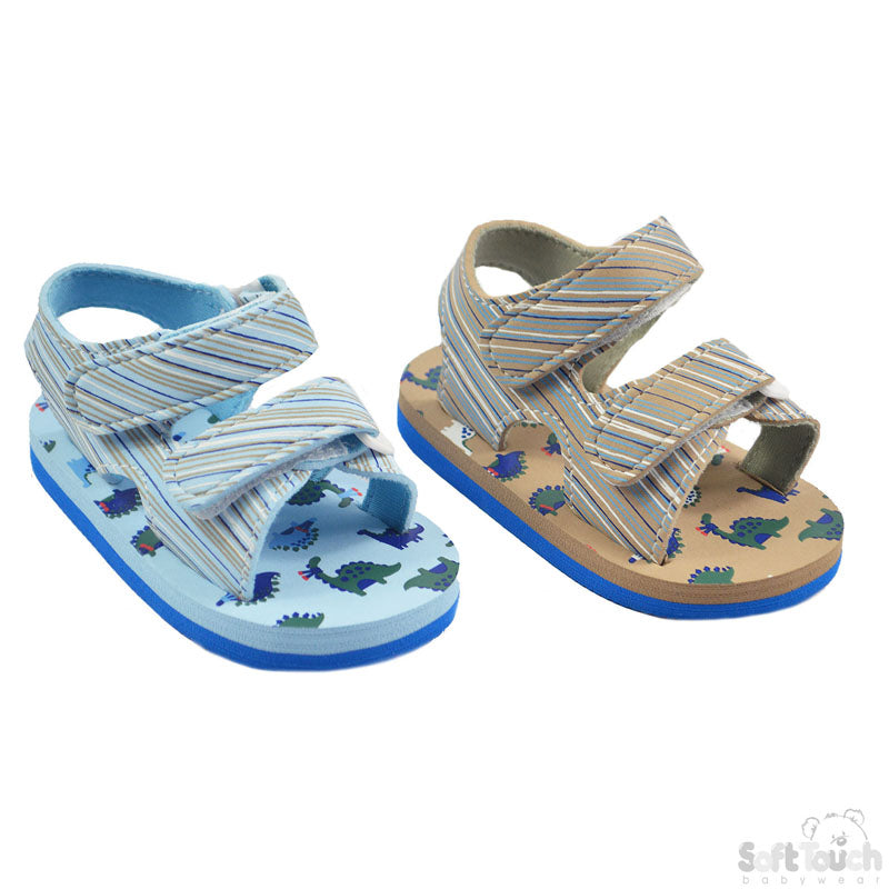 Dinosaur Print EVA Sandals (15/24M)-E02