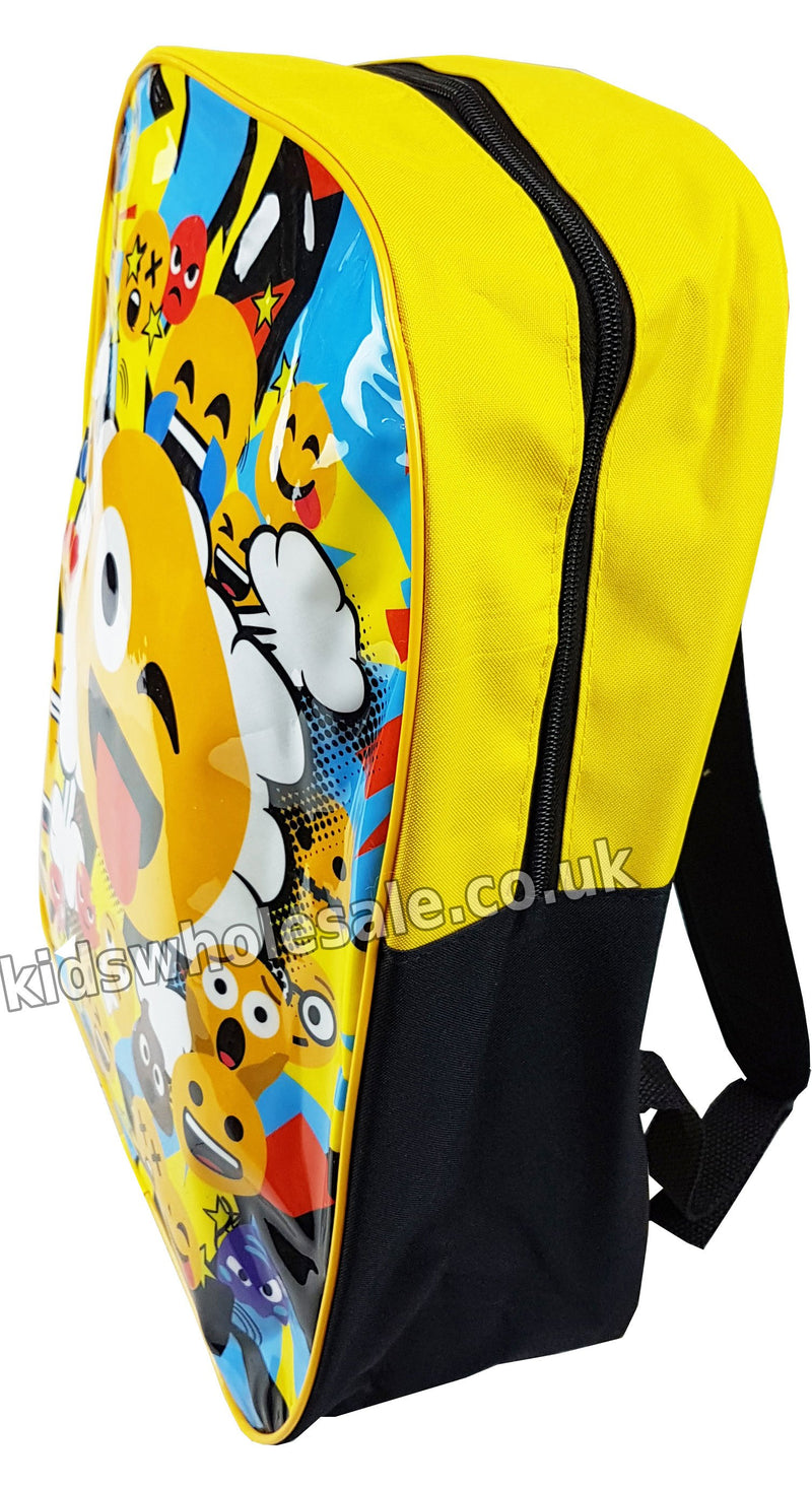 WOW Emoji Medium Backpack 31x25 (1029HV-6586) - Kidswholesale.co.uk