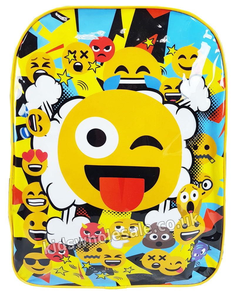 WOW Emoji Large Backpack 41x31 (1023AHV-6586) - Kidswholesale.co.uk