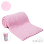 PINK EMBOSSED FLEECE BABY WRAP (RP) (PK12) FBP05-P
