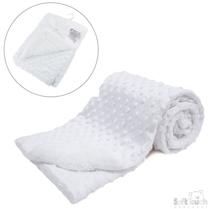 White Deluxe Bubble Mink Wrap FBP29-W