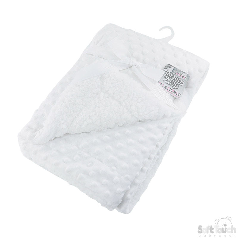 White Deluxe Bubble Mink Wrap FBP29-W