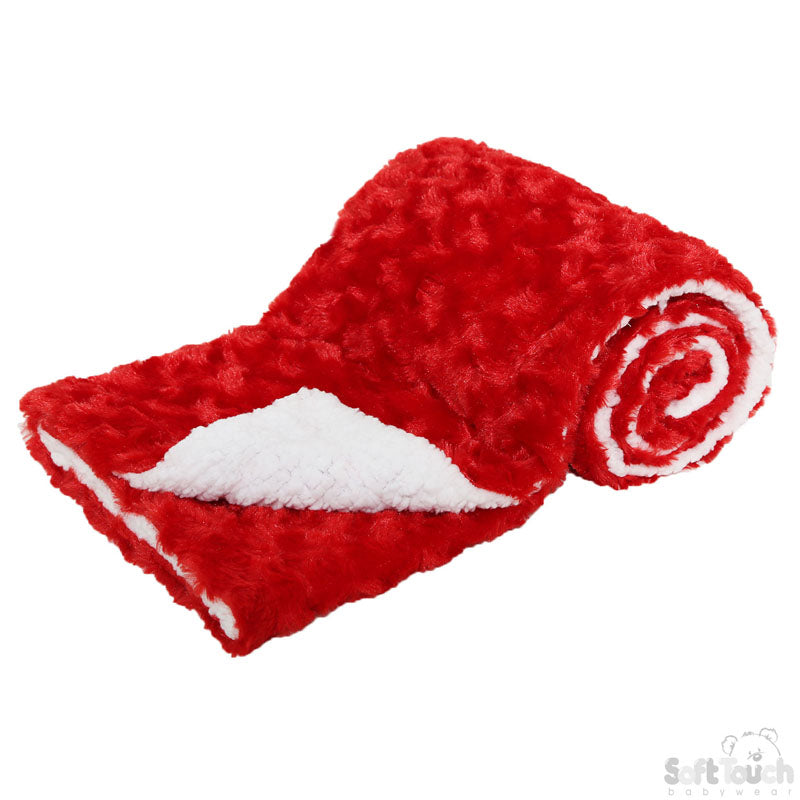 Deluxe Red Rose Mink Wrap: FBP30-R
