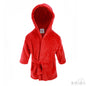 Infants Red Fleece Robe (6-12 Months) (PK4) FBR24-R-6-12