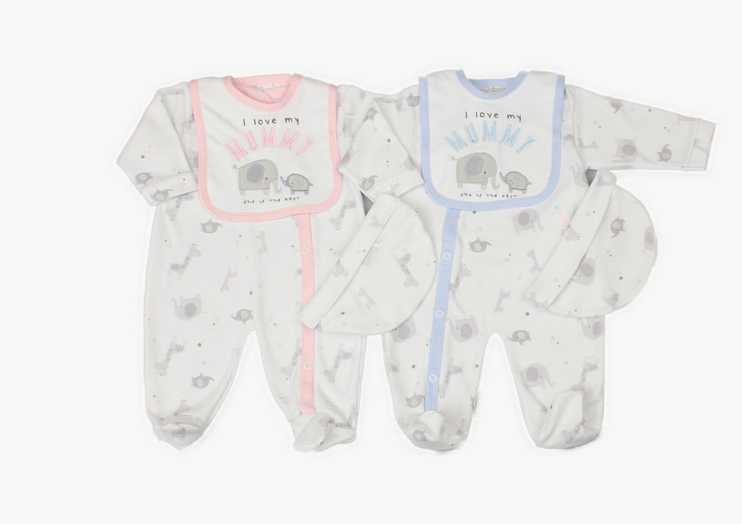 3pc GIFT SET - L LOVE MUMMY (0-9 MONTHS) (PK6) WF1676