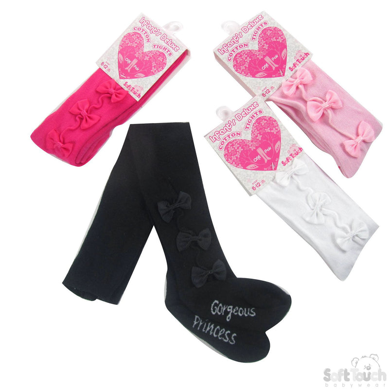 Infants Bow Gift Tights