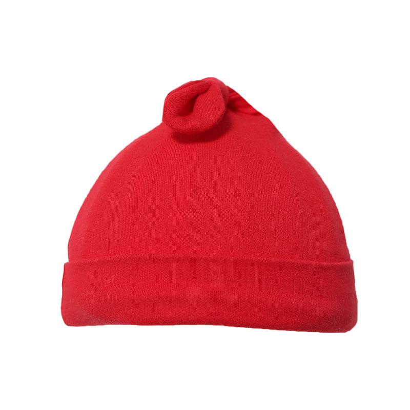 RED KNOT HAT (0-6 MONTHS) H29-R - Kidswholesale.co.uk