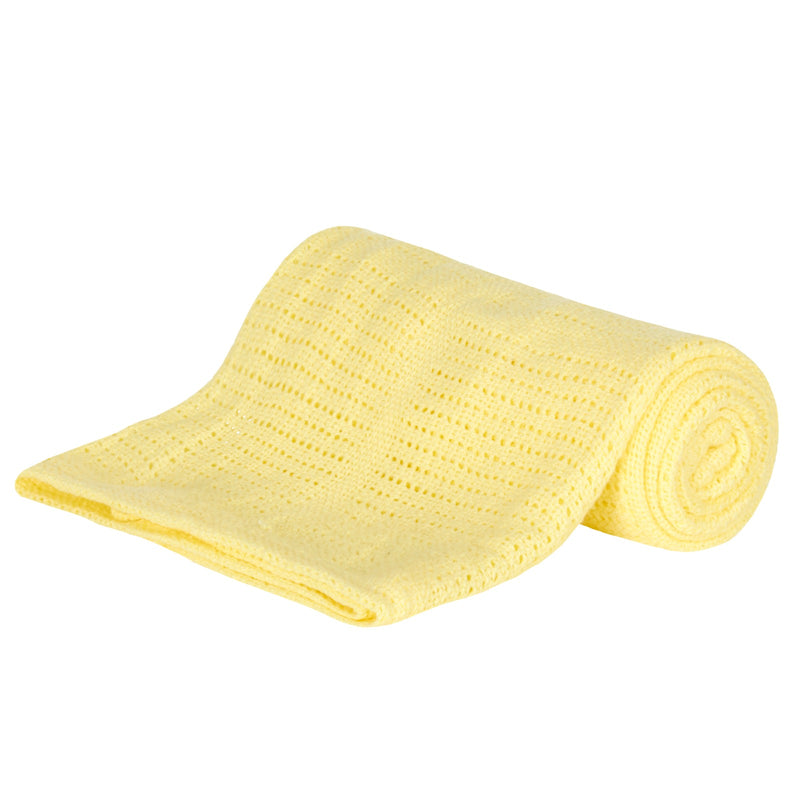 Lemon cellular baby blanket new arrivals