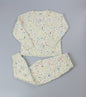 Girls Fleece Pyjama Set - Cream/Stars (PK6) (7-12yrs) F62469