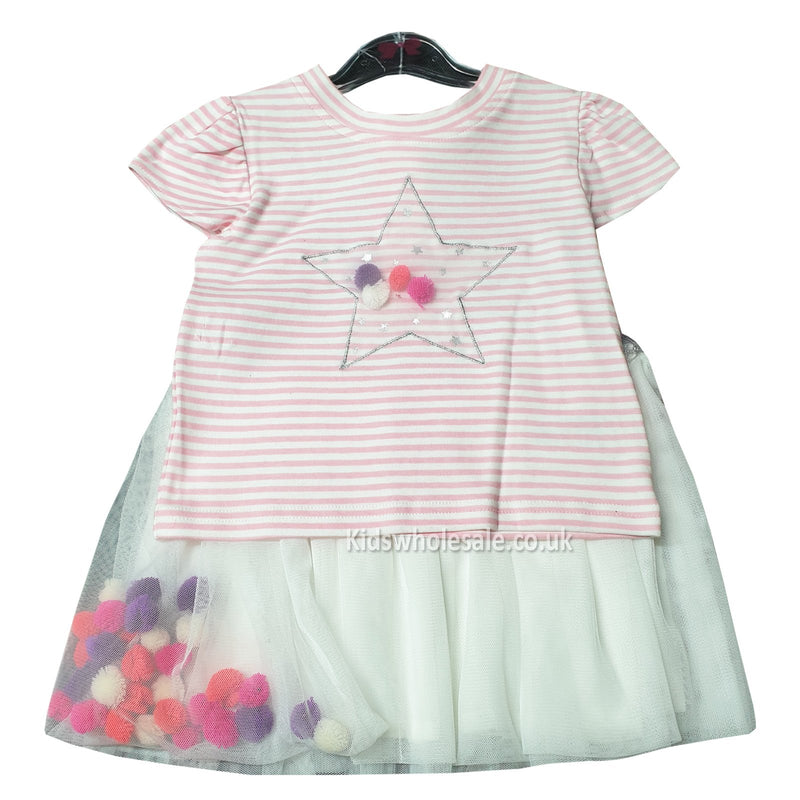 Girls T-Shirt & Tutu Set 2-5 Years (P16825) - Kidswholesale.co.uk