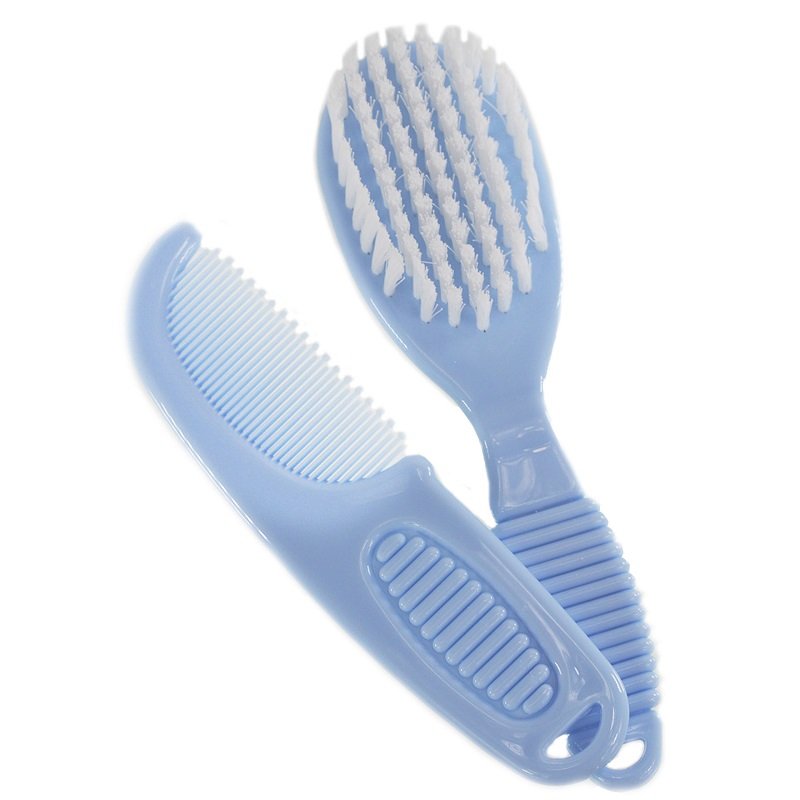 deluxe Brush & comb p605 3 Assorted Colours: Blue, Pink & White