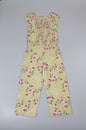 Girls Printed Full Length Playsuit - Spring Yellow (3-8yrs) (PK6) C52184
