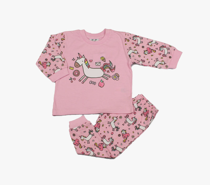 Baby Pyjama Unicorn Fun  (1  1.5  2 yrs)-M3363
