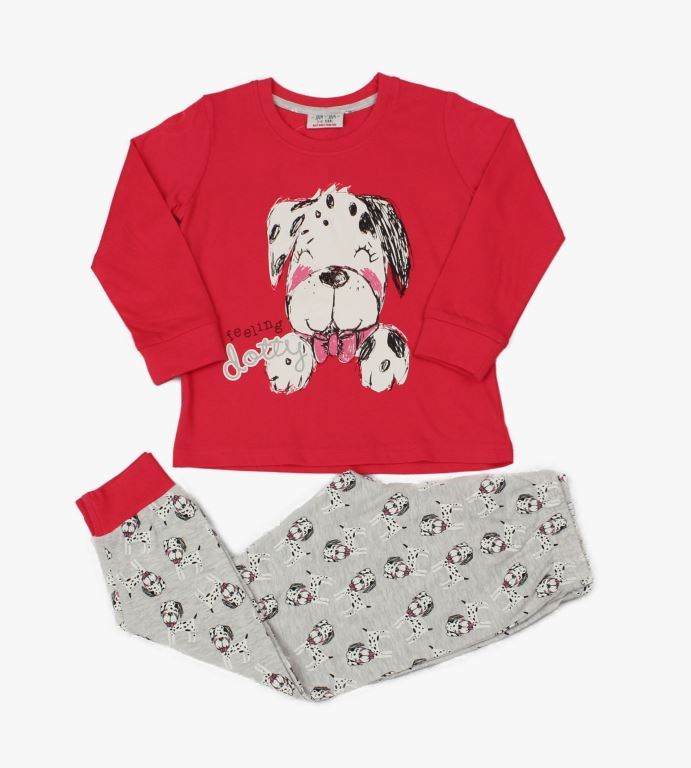Girls Cotton Pyjama Set - Dotty (2-6yrs) (PK6) WF4872