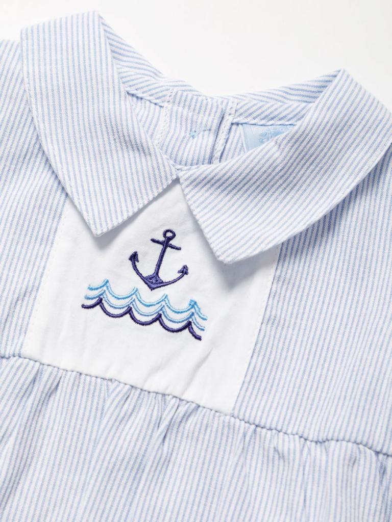 Baby Boys Romper - Sailor (0-9 Months) (PK6) A03175