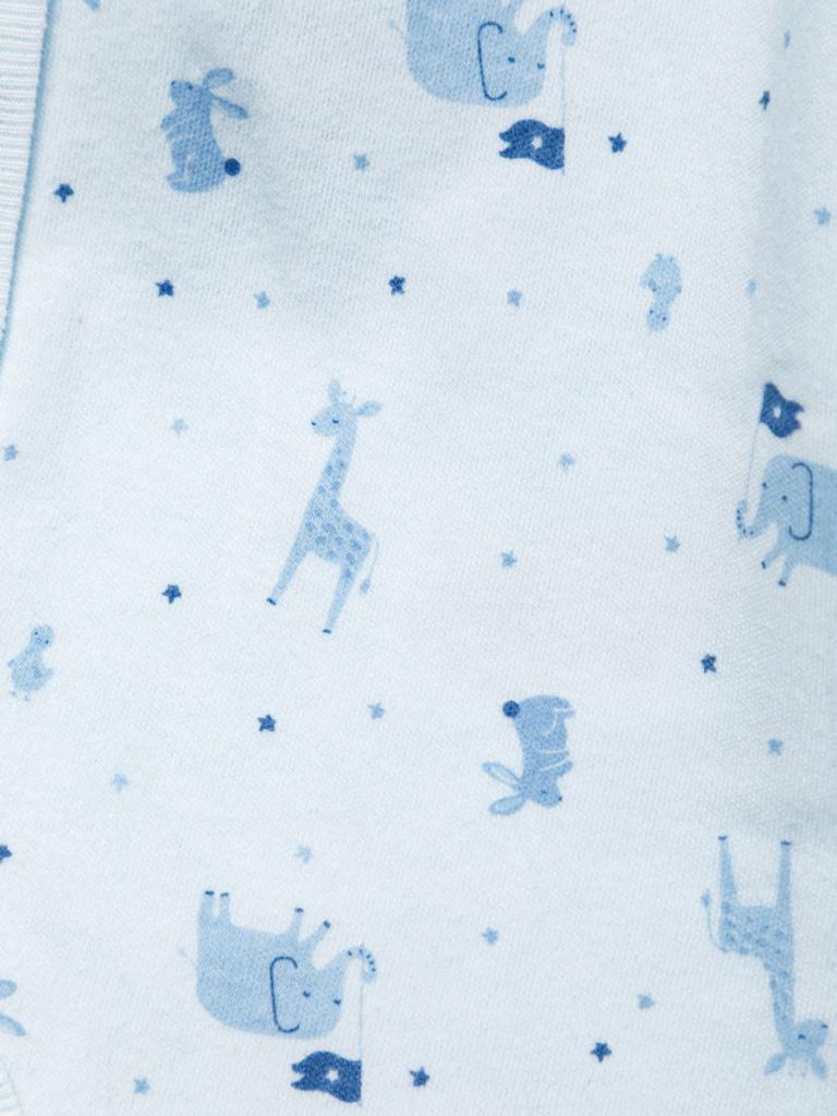5pc Mesh Bag Gift Set - Blue Animals (NB-6 Months) (PK4) B03643