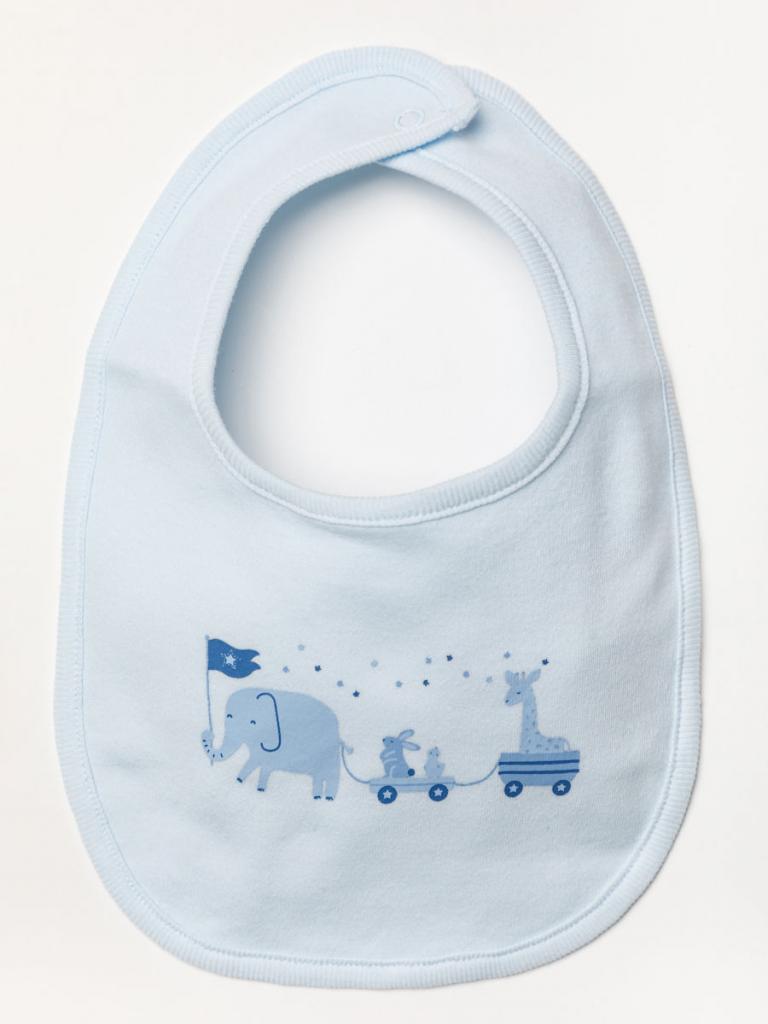 5pc Mesh Bag Gift Set - Blue Animals (NB-6 Months) (PK4) B03643