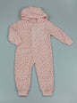Girls Hooded Onesie - Stars (2-6yrs) M4458 - Kidswholesale.co.uk