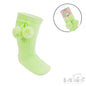 MINT 'ELEGANCE' POM POM KNEE LENGTH SOCKS (0-24 MONTHS) S355-MI