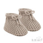 Coffee Acrylic Baby Bootees S401-COF