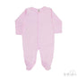 Plain Pink Sleep Suit (6-9 Months) SS4662-P - Kidswholesale.co.uk