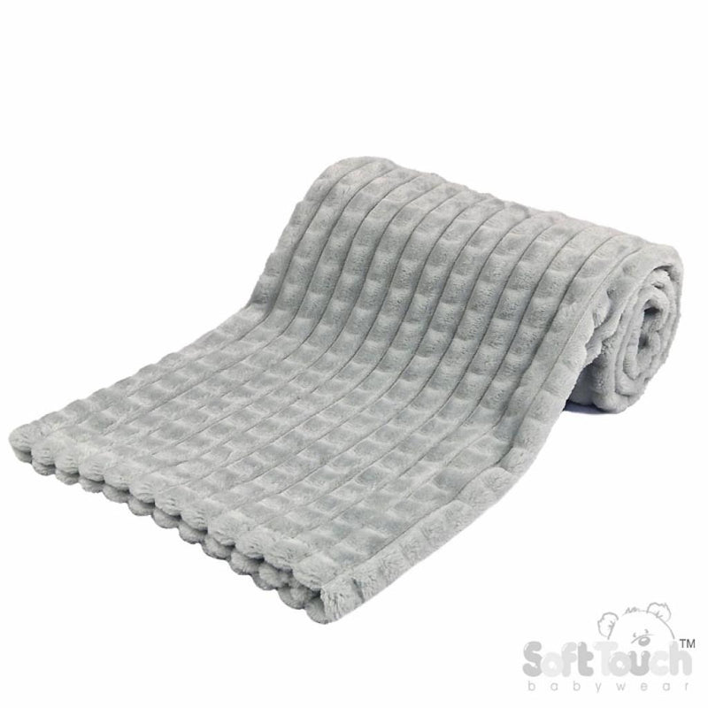 Wafer Waffle Wrap - Grey (75x100cm) (PK6) FBP165-G