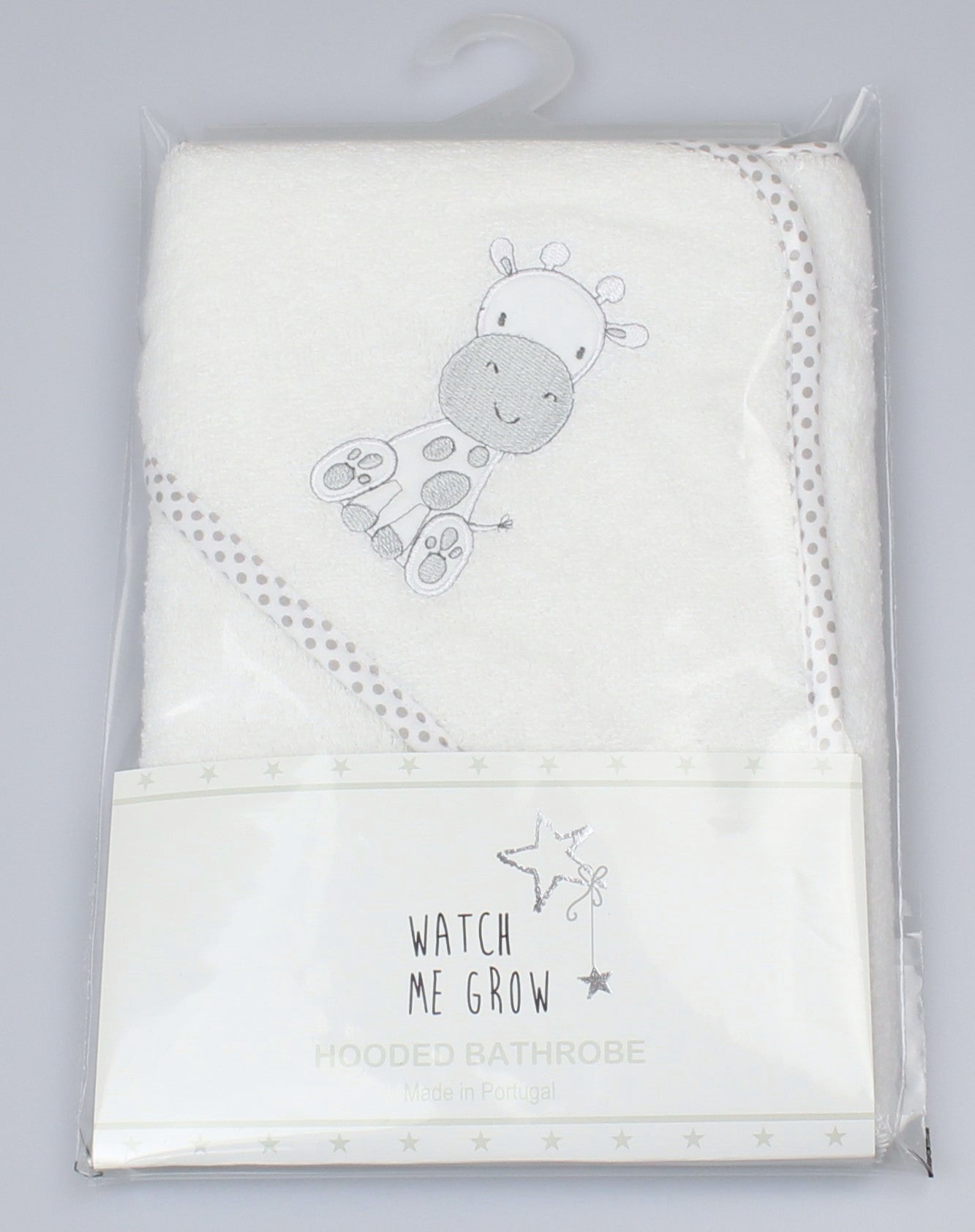 BABY HOODED TOWEL/ROBE -Giraffe (WF1652)