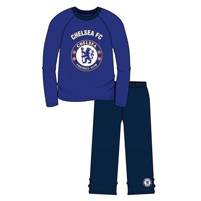 Older Boys L/S Heatseal PJs - Chelsea FC - 4/10 Years (Z01_24956) - Kidswholesale.co.uk