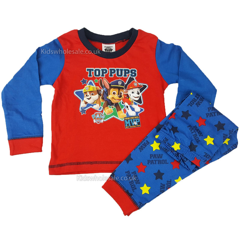 Baby Boys Paw Patrol Pyjama 6-24 Months (Z01_27513) - Kidswholesale.co.uk