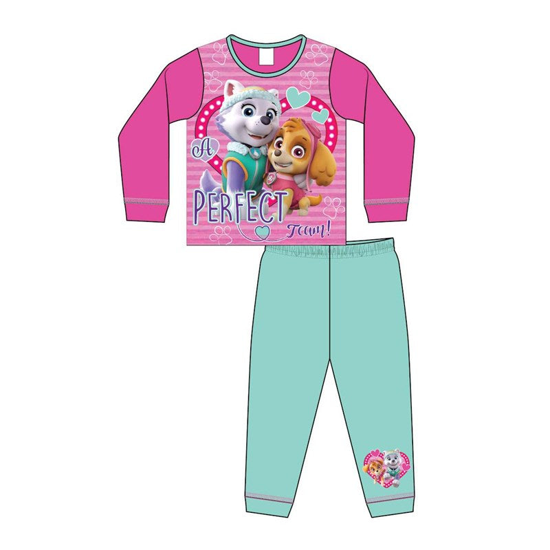 GIRLS TODDLER PAW PATROL SUBLIMATION PYJAMAS (PK18) (18M-5YRS) Z01_36126