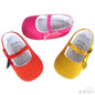 GIRLS COTTON SHOES W/ELASTIC LACE & BOW: B1324 - Kidswholesale.co.uk