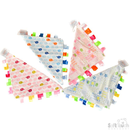 Printed Flannel Baby Comforter: BC17 - Kidswholesale.co.uk