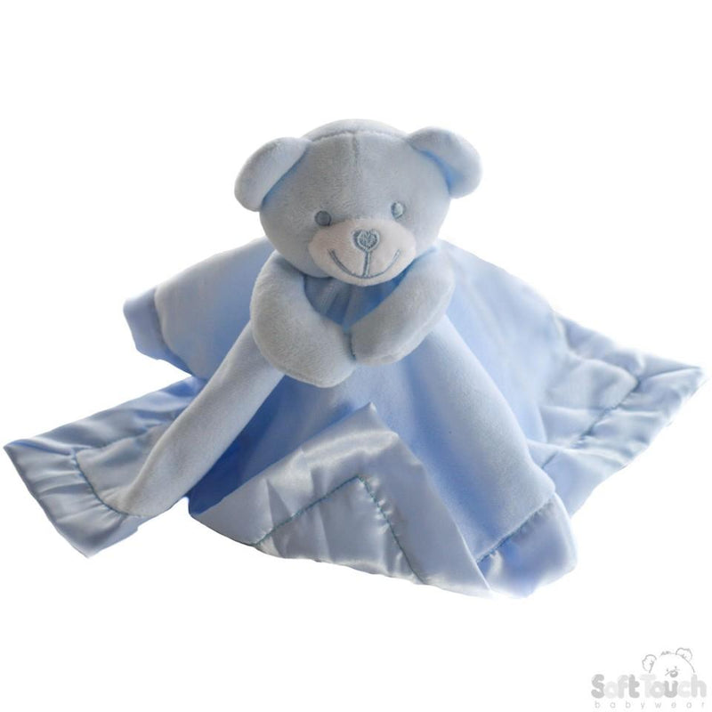Blue Baby Bear Comforter: BC21-B - Kidswholesale.co.uk