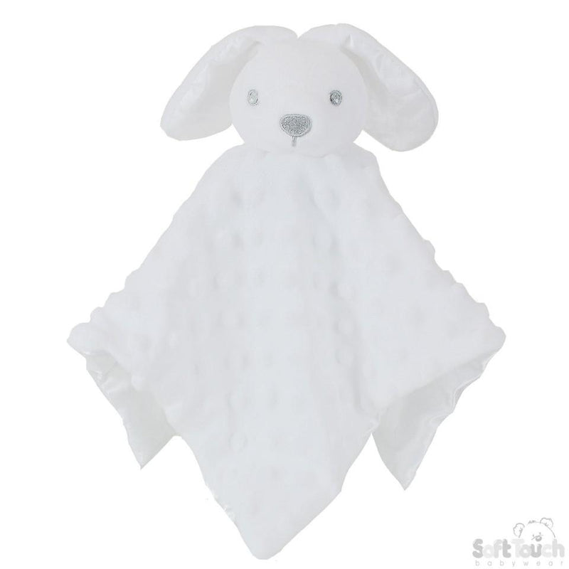 White Bubble Style Baby Bunny Comforters: BC32-W - Kidswholesale.co.uk