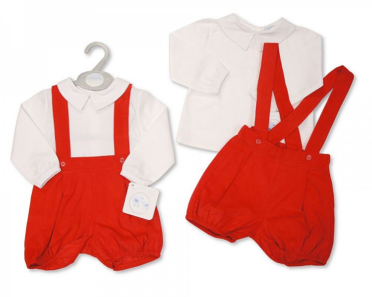 Baby Boys 2 Pieces Set - Red-Bis 2020-2473r