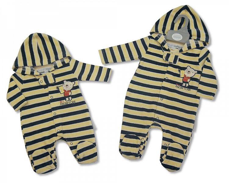 Baby All in One with Hood - Racing Team (Bis 2024-1539) - Kidswholesale.co.uk