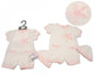 Baby Girls Romper with Hat - Little Petal (NB-6 Months) Bis-2100-2285 - Kidswholesale.co.uk
