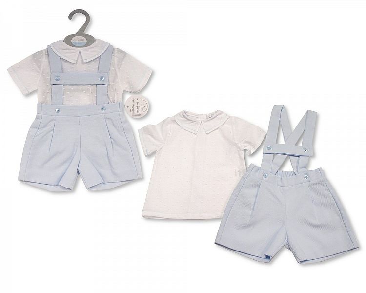 Baby Boys 2 pcs Shorts Set - (0-12 Months) (PK6) Bis-2120-6065