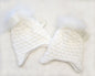 Baby Girls Pom-Pom Hat with Cotton Lining (0-18 Months) Bw-0503-0331w