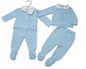 Baby Boys Knitted 2 pcs Pram Set (NB-9 Months) Bw-10-048 - Kidswholesale.co.uk