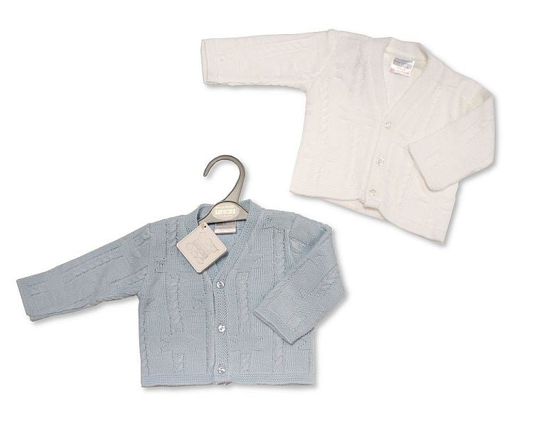 Knitted Baby Boys Cardigan (0-9 Months) (PK6) Bw-10-575