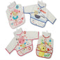 Baby Sleeved Clear PEVA Bibs