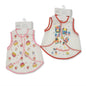 Baby Girls Large Clear PEVA Bibs
