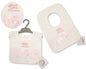 Baby Pop-Over Bibs with Lace - Little Princess (PK6) Bw-104-824