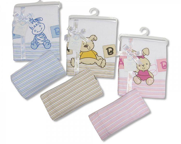 Baby Cotton Blanket - 659 - Kidswholesale.co.uk